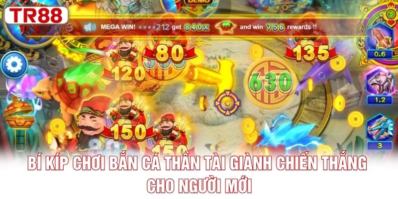 Bí kíp chơi bắn cá Thần Tài giành chiến thắng cho người mới