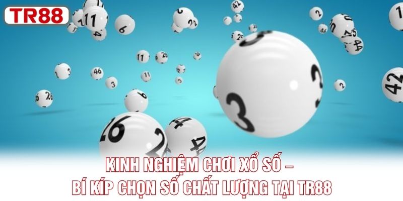 Kinh Nghiệm Chơi Xổ Số – Bí Kíp Chọn Số Chất Lượng Tại TR88