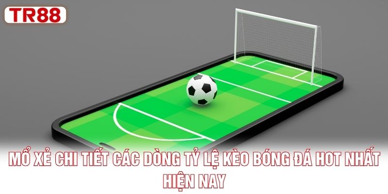 Mổ xẻ chi tiết các dòng tỷ lệ kèo bóng đá hot nhất hiện nay