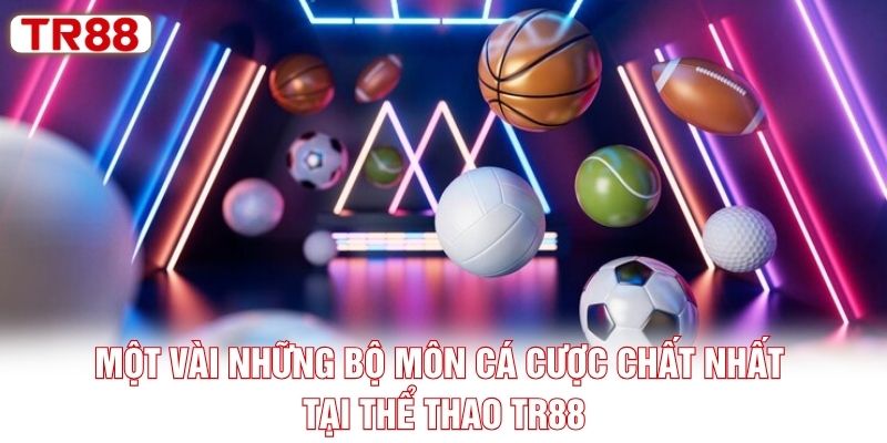 Một vài những bộ môn cá cược chất nhất tại thể thao TR88